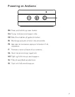 Preview for 7 page of Tivoli Audio Andiamo Quick Start Manual