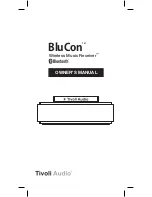 Предварительный просмотр 1 страницы Tivoli Audio BiuCon Owner'S Manual