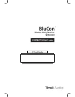 Preview for 1 page of Tivoli Audio BluCon Owner'S Manual