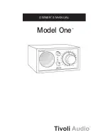 Tivoli Audio HenryKloss Owner'S Manual preview