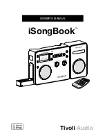 Предварительный просмотр 1 страницы Tivoli Audio ISONGBOOK Owner'S Manual