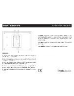 Preview for 3 page of Tivoli Audio Model Subwoofer Owner'S Manual