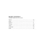 Preview for 3 page of Tivoli Audio Music System Plus Owner'S Manual