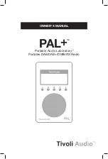 Preview for 1 page of Tivoli Audio PAL + Owner'S Manual