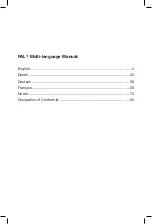 Предварительный просмотр 3 страницы Tivoli Audio PAL + Owner'S Manual