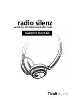Preview for 1 page of Tivoli Audio Radio Silenz Owner'S Manual