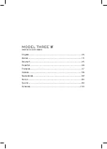 Preview for 3 page of Tivoli Audio THREE BT Owner'S Manual