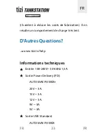 Preview for 33 page of Tizi Tankstation Quick Start Manual