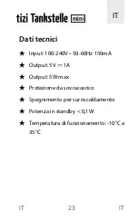 Preview for 23 page of Tizi Tankstelle mini Manual