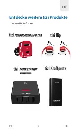 Preview for 9 page of Tizi tankstelle Manual