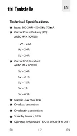 Preview for 17 page of Tizi tankstelle Manual