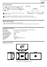 Предварительный просмотр 5 страницы TJ TS-G120 Manual