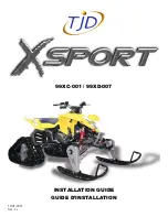 TJD Xsport 99XC-001 Installation Manual preview