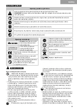 Preview for 23 page of TJEP KYOCERA PQZ-75 Safety And Operation Instructions