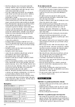 Preview for 26 page of TJEP KYOCERA PQZ-75 Safety And Operation Instructions