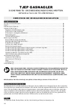 Preview for 38 page of TJEP KYOCERA PQZ-75 Safety And Operation Instructions