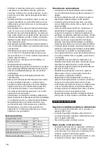 Preview for 134 page of TJEP KYOCERA PQZ-75 Safety And Operation Instructions