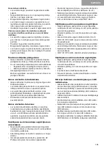 Preview for 135 page of TJEP KYOCERA PQZ-75 Safety And Operation Instructions