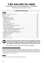 Preview for 138 page of TJEP KYOCERA PQZ-75 Safety And Operation Instructions