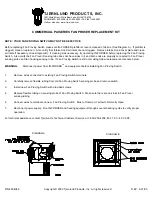 Предварительный просмотр 1 страницы TJERNLUND 950-0471 COMMERCIAL PAI FAN PROVER KIT 8504086 REV. A 0100 Manual