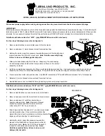 TJERNLUND 950-0625 SS1 MOTOR KIT 8504016 REV. A 1199 Manual предпросмотр