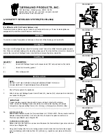 TJERNLUND 950-2064 L-185 SAFETY INTERLOCK KIT 8504020 REV 3 0996 Installation Manual preview