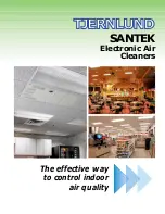 Preview for 1 page of TJERNLUND SANTEK ELECTRONIC AIR CLEANERS 8500001 REV. B 0905 Manual