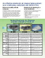 Preview for 2 page of TJERNLUND SANTEK ELECTRONIC AIR CLEANERS 8500001 REV. B 0905 Manual