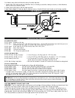 Preview for 4 page of TJERNLUND SS1R SIDESHOT (DISCONTINUED VERSION-PRE UC1 UNIVERSAL CONTROL) 8504046 REV 0595 Installation Instructions Manual