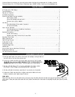 Preview for 2 page of TJERNLUND VP-2F Owner'S Instructions Manual