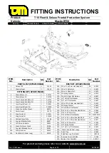 Preview for 3 page of TJM 070AB15N46E Fitting Instructions Manual