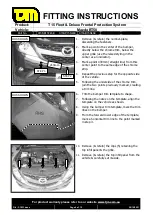 Preview for 4 page of TJM 070AB15N46E Fitting Instructions Manual