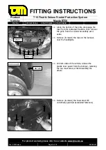 Preview for 5 page of TJM 070AB15N46E Fitting Instructions Manual