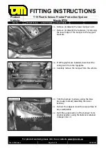 Preview for 6 page of TJM 070AB15N46E Fitting Instructions Manual