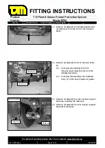 Preview for 7 page of TJM 070AB15N46E Fitting Instructions Manual