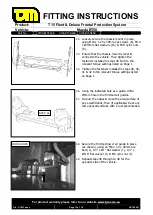 Preview for 10 page of TJM 070AB15N46E Fitting Instructions Manual