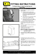 Preview for 13 page of TJM 070AB15N46E Fitting Instructions Manual