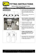 Предварительный просмотр 4 страницы TJM 070SB13F69G Fitting Instructions Manual