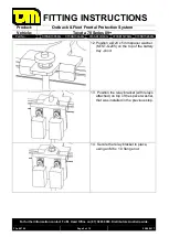 Предварительный просмотр 5 страницы TJM 070SB13F69G Fitting Instructions Manual