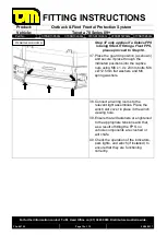 Предварительный просмотр 12 страницы TJM 070SB13F69G Fitting Instructions Manual