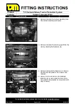 Предварительный просмотр 6 страницы TJM 070SB13L32R Fitting Instructions Manual