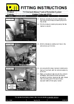 Предварительный просмотр 9 страницы TJM 070SB13L32R Fitting Instructions Manual