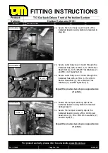 Preview for 10 page of TJM 070SB13L32R Fitting Instructions Manual