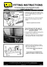 Предварительный просмотр 16 страницы TJM 070SB13L32R Fitting Instructions Manual