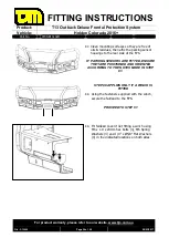 Предварительный просмотр 24 страницы TJM 070SB13L32R Fitting Instructions Manual