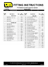 Предварительный просмотр 3 страницы TJM 070SB13L46E Fitting Instructions Manual