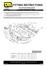 TJM 070SB24N82C Fitting Instructions Manual предпросмотр