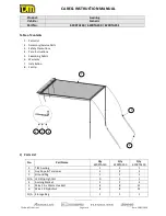 Предварительный просмотр 2 страницы TJM 620RTA140 Care & Instruction Manual