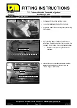 Preview for 4 page of TJM T13 Fitting Instructions Manual