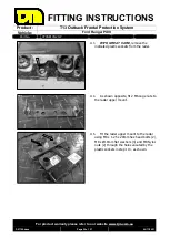 Preview for 25 page of TJM T13 Fitting Instructions Manual